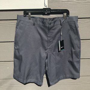 NWT Dark Grey Mens Nike Golf Shorts Size 38